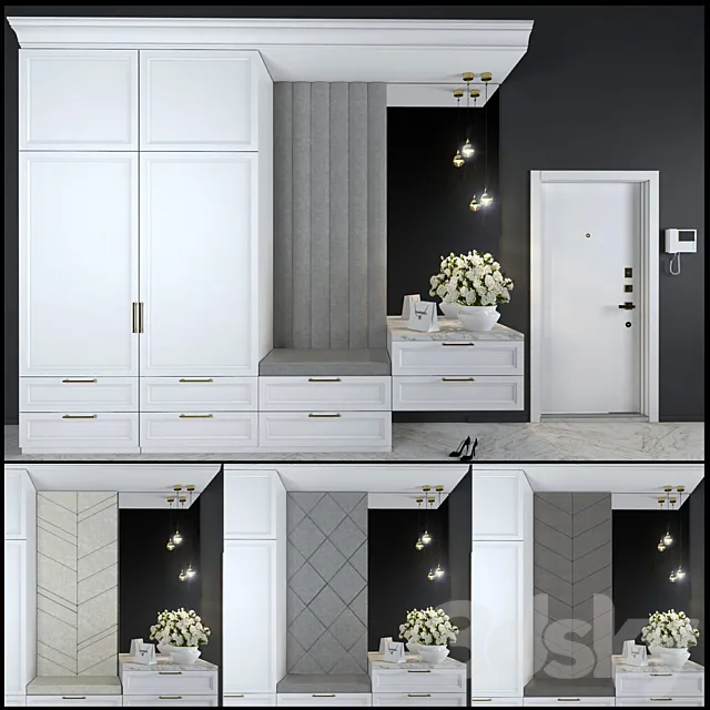 Composition in the hallway_20 3DModel