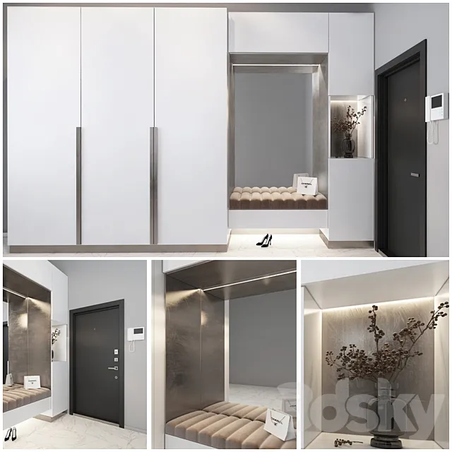 Composition in the hallway_22 3D Model Composition in the hallway_22 3D Model