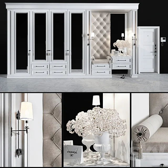 Composition in the hallway_27 3D Model Composition in the hallway_27 3D Model