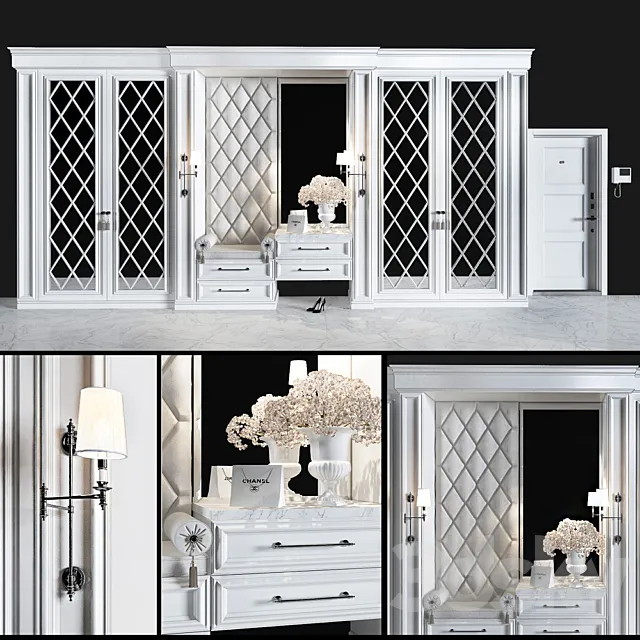 Composition in the hallway_28 3D Model Composition in the hallway_28 3D Model