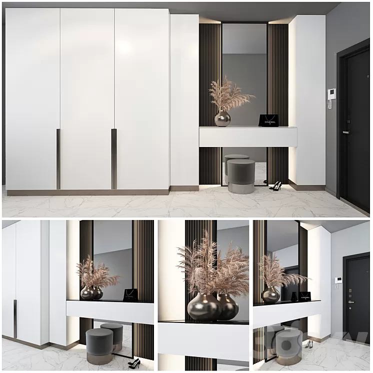 Composition in the hallway_32 3D Model