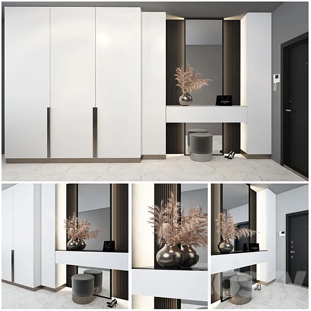 Composition in the hallway_32 3DModel