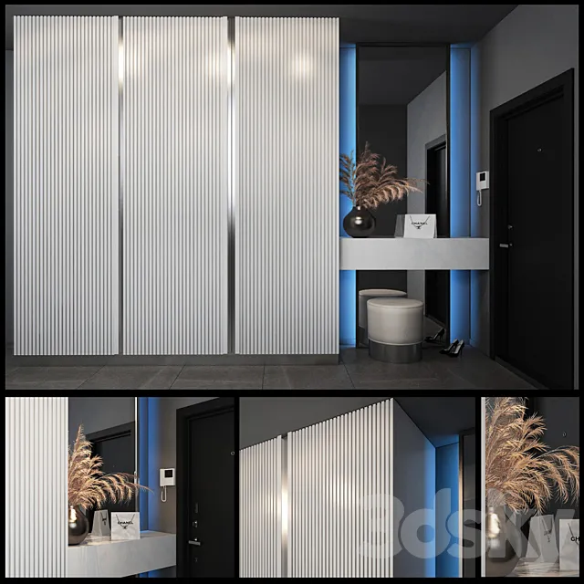 Composition in the hallway_35 3D Model Composition in the hallway_35 3D Model