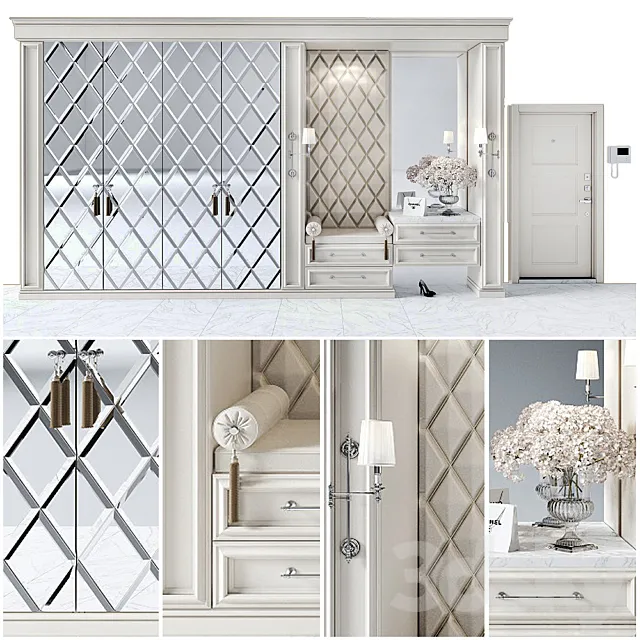 Composition in the hallway_45 3D Model Composition in the hallway_45 3D Model