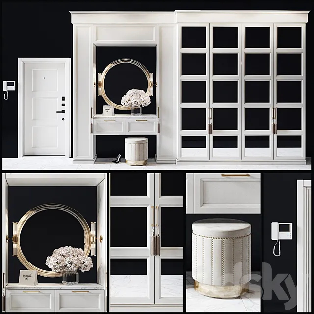 Composition in the hallway_47 3D Model Composition in the hallway_47 3D Model