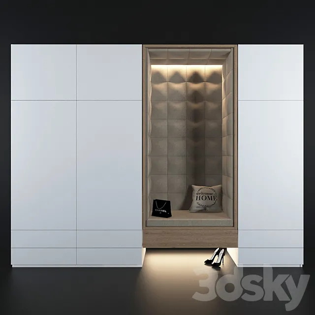 Composition in the hallway_5 3D Model