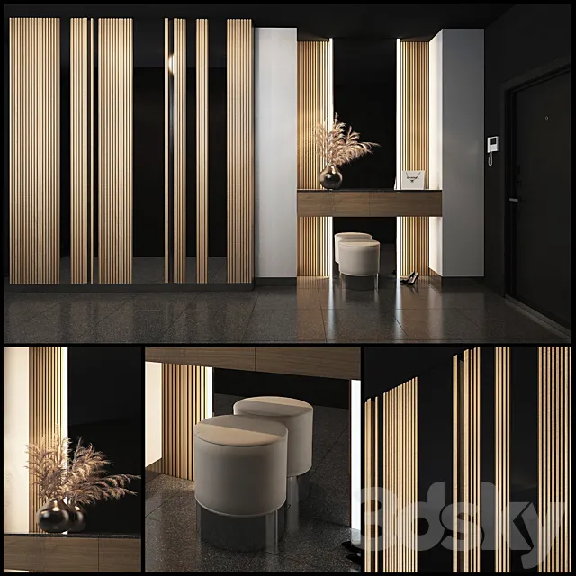 Composition in the hallway_51 3D Model Composition in the hallway_51 3D Model