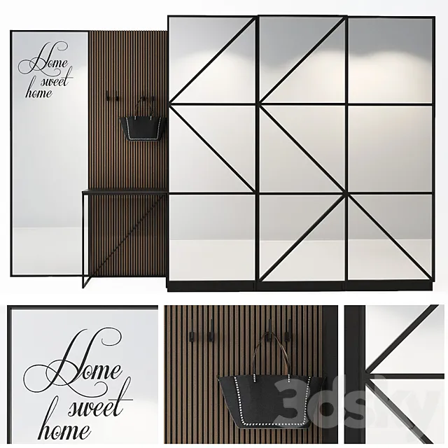 Composition in the hallway_59 3D Model