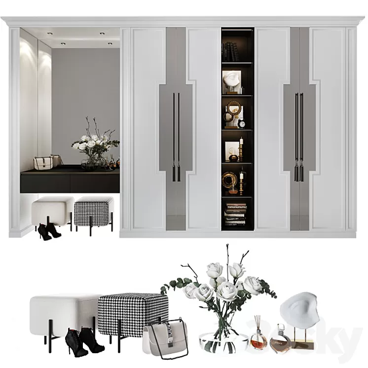 Composition in the hallway_62 3D Model Composition in the hallway_62 3D Model