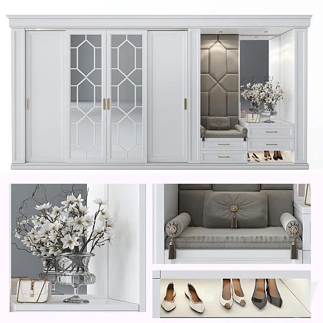 Composition in the hallway_74 3DModel