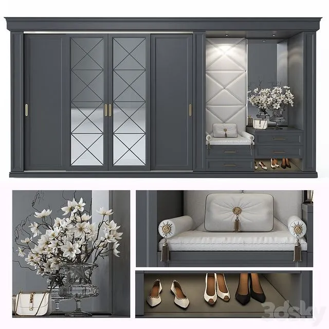 Composition in the hallway_75 3D Model