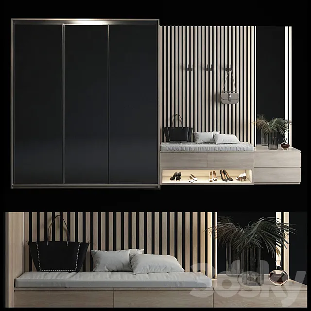 Composition in the hallway_77 3DModel