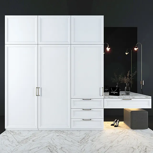 Composition in the hallway_8 3D Model Composition in the hallway_8 3D Model