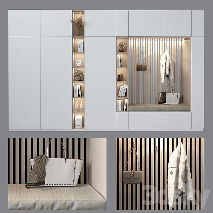 Composition in the hallway_80 3D Model