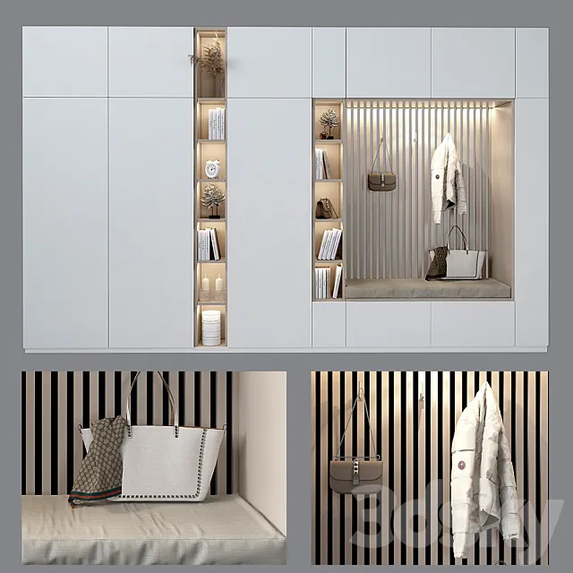 Composition in the hallway_80 3DModel