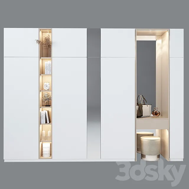 Composition in the hallway_84 3D Model