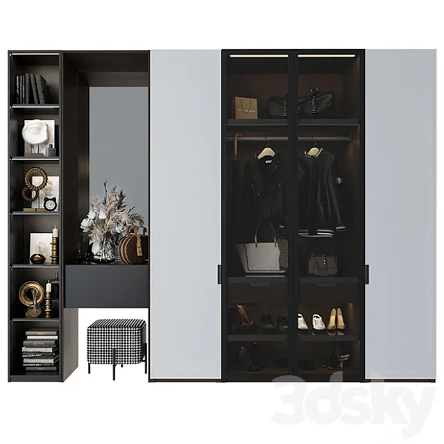 Composition in the hallway_91 3D Model