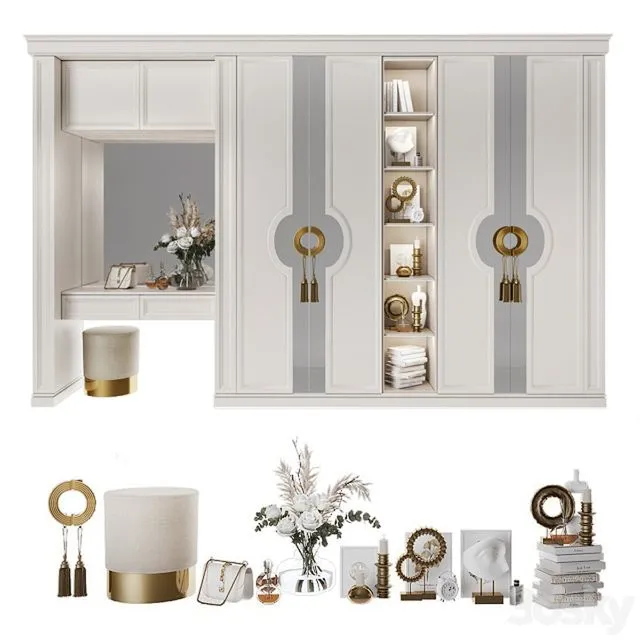 Composition in the hallway_92 3D Model