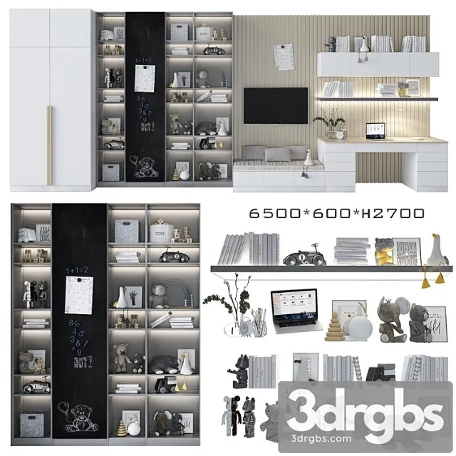 Composition In The Nursery 1 3D Model Download