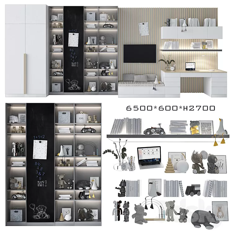 Composition in the nursery_1 3D Model