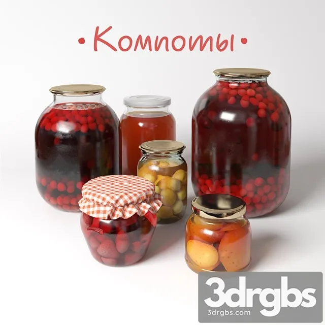 Compote 3D Model Download