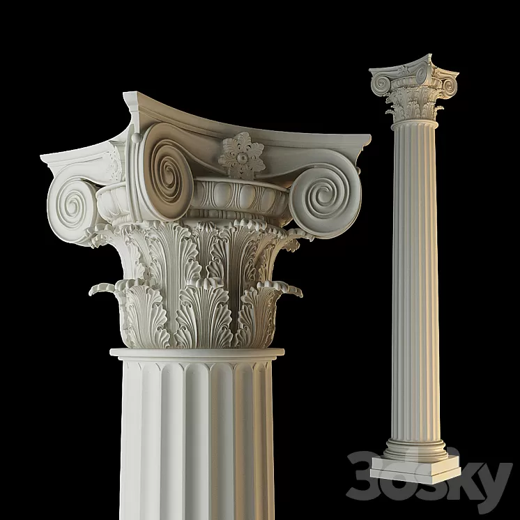 Compozite order 3D Model Compozite order 3D Model