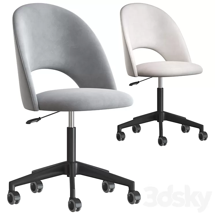 Computer chair Leo from Bradexhome 3D Model Free Download