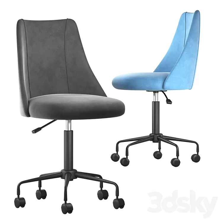 Computer chair Siana from Stoolgroup 3D Model Free Download