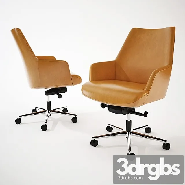 Cona By Keilhauer Executive Conference Chair 3D Model Download Cona By Keilhauer Executive Conference Chair 3D Model Download