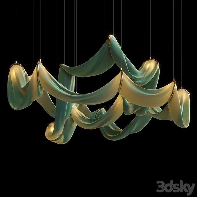 Concept Vargov® Design – LC0323 Drapery 3D Model Concept Vargov® Design – LC0323 Drapery 3D Model