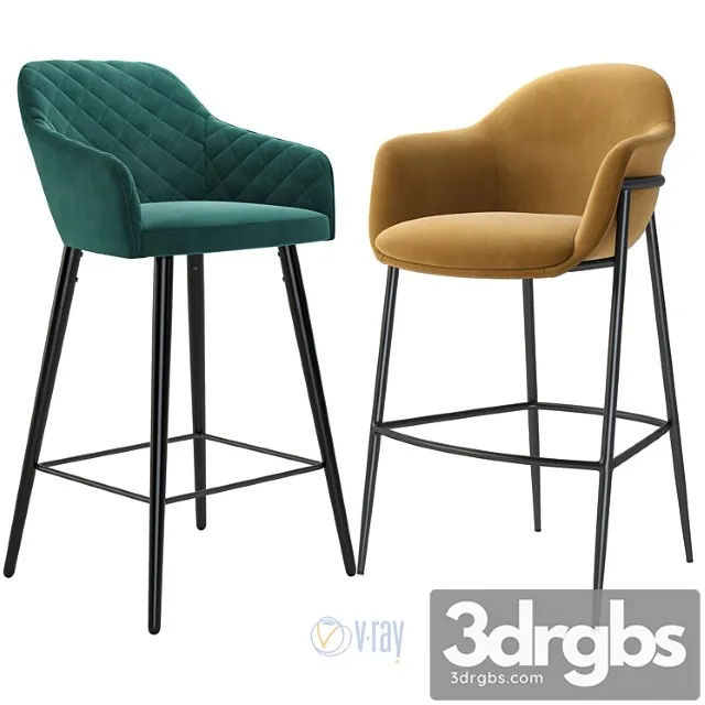 Concepto bar stool antibes. marelli chia bar stool 2 3D Model Download Concepto bar stool antibes. marelli chia bar stool 2 3D Model Download