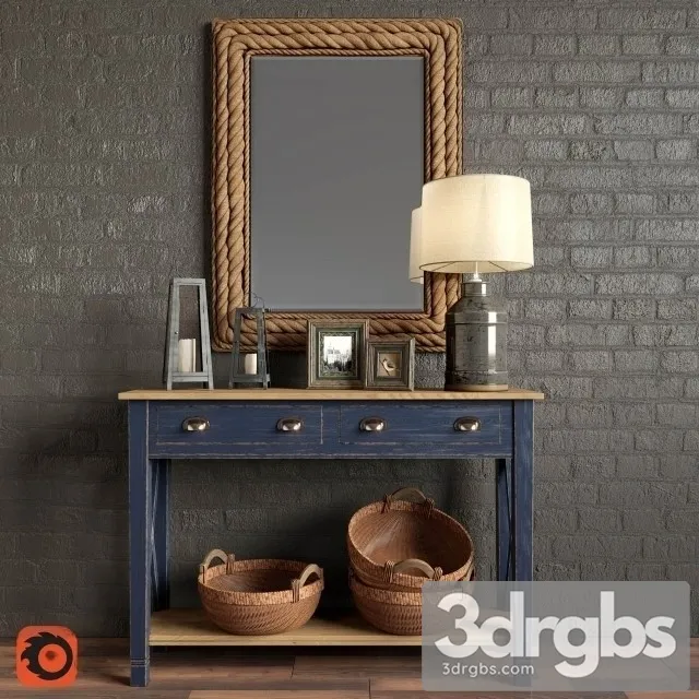 Concole Marc Aurele 3D Model Download