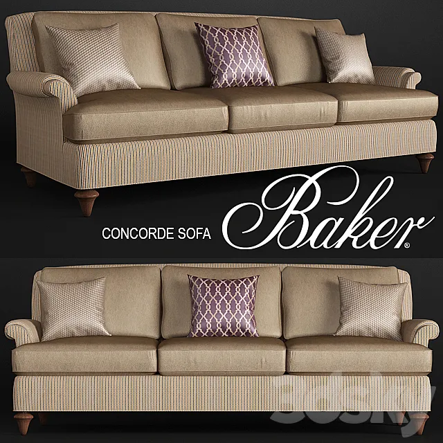 CONCORDE SOFA 3DModel CONCORDE SOFA 3DModel