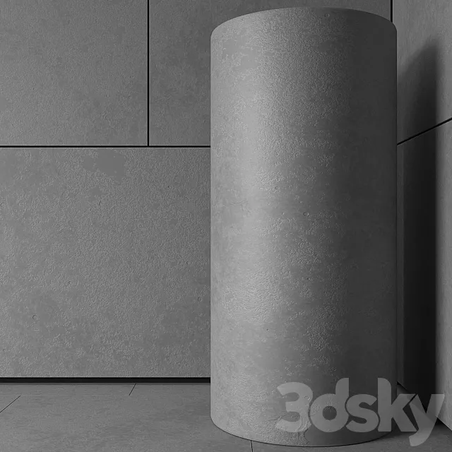 concrete 3D Model