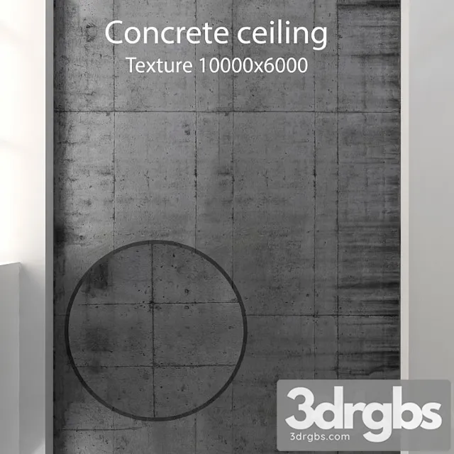 Concrete ceiling 29 3D Model Download