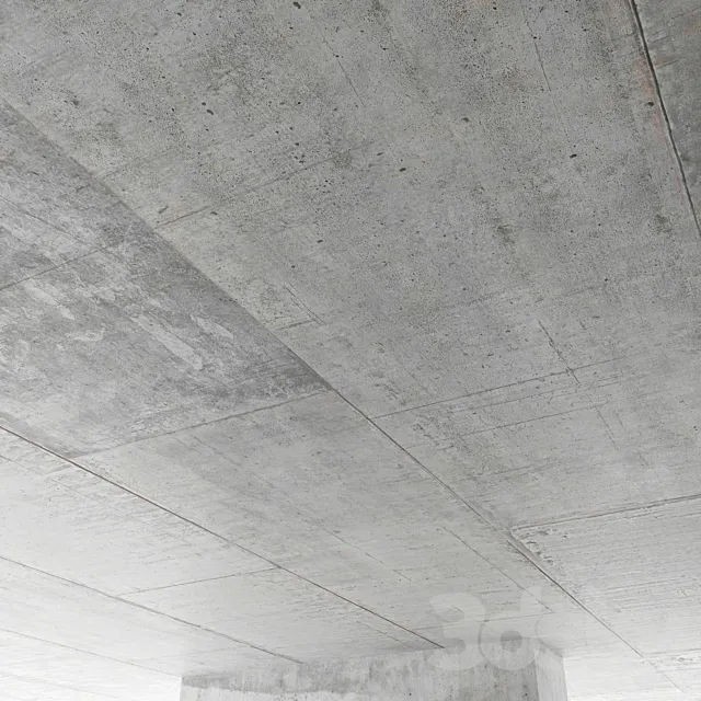 Concrete ceiling 3DModel Concrete ceiling 3DModel