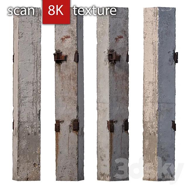 Concrete column 38 3DModel
