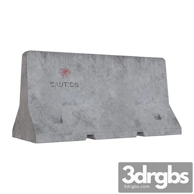 Concrete Fence 3D Model Download Concrete Fence 3D Model Download