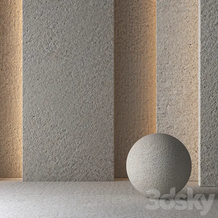 Concrete Material 8K (Seamless – Tileable) No 39 3D Model Free Download