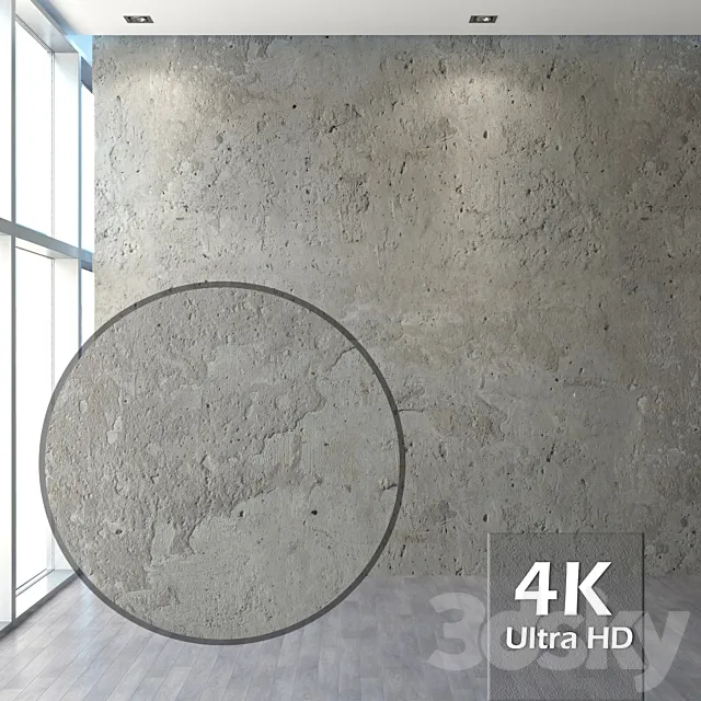 Concrete wall 3DModel