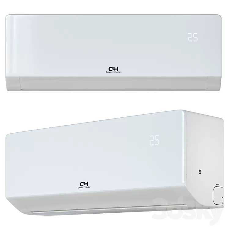 Conditioner Cooper & Hunter Prima Plus CH-S09XN7 3D Model