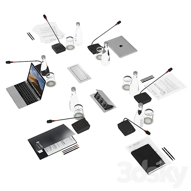 Conference kit 3DModel