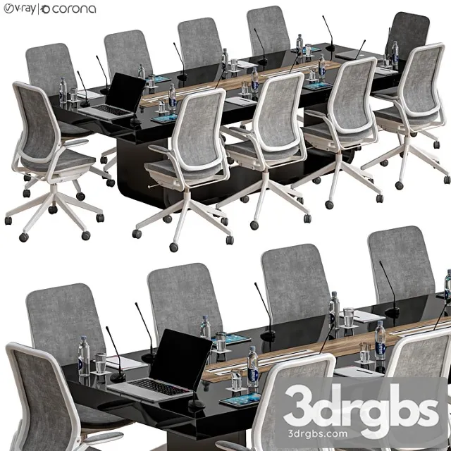 Conference Table 23 3D Model Download Conference Table 23 3D Model Download