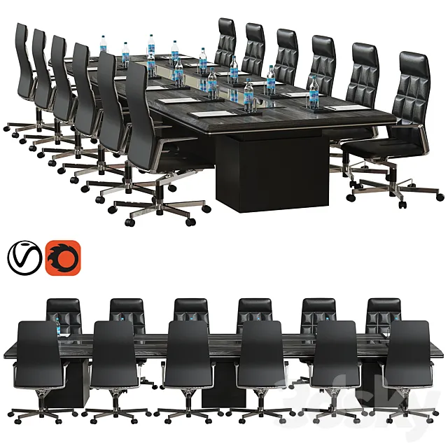 conference table 3D Model conference table 3D Model