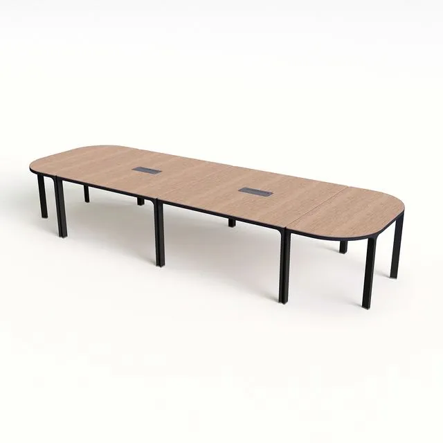 Conference table Ikea bekant 3D Model