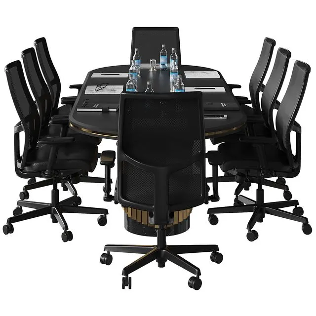 conference table (with chair) 3D Model conference table (with chair) 3D Model