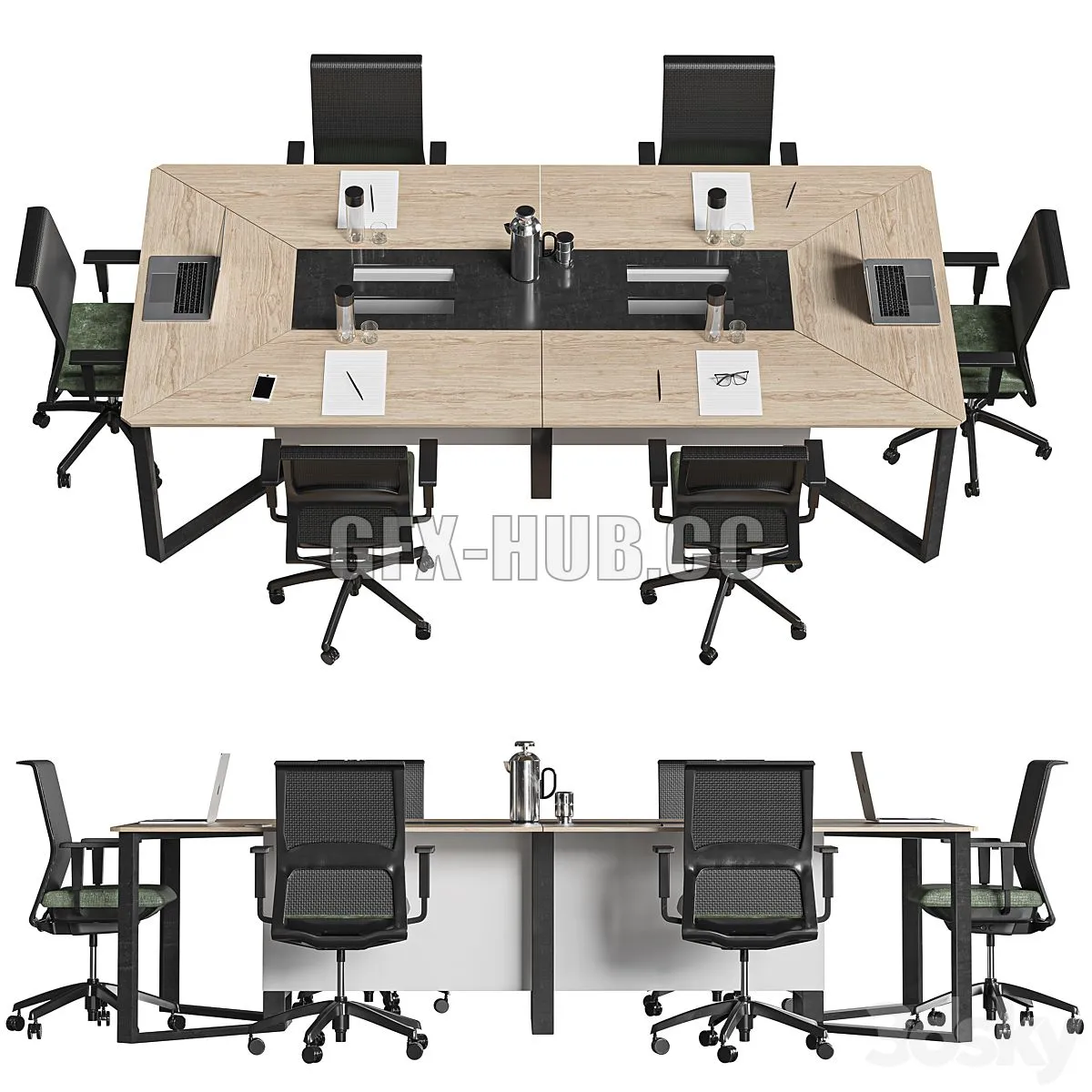conference table40 3D Model conference table40 3D Model