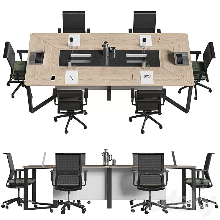 conference table40 3D Model