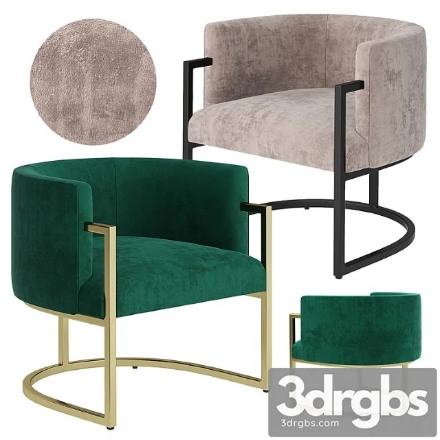 Confidante accent chair