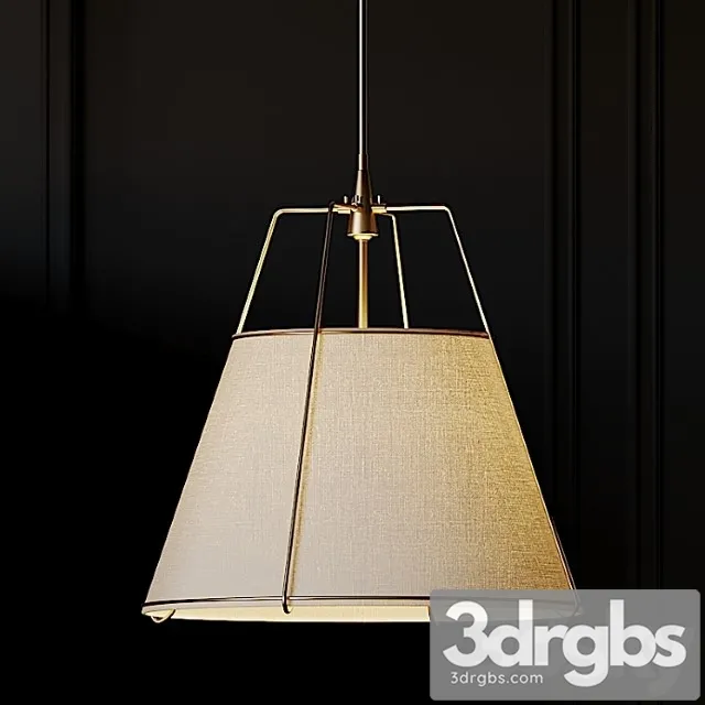 Conical drum pendant 2 variants 3D Model Download Conical drum pendant 2 variants 3D Model Download